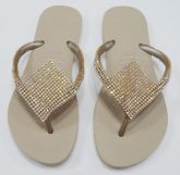 Chinelos Havaianas Customizados com Strass